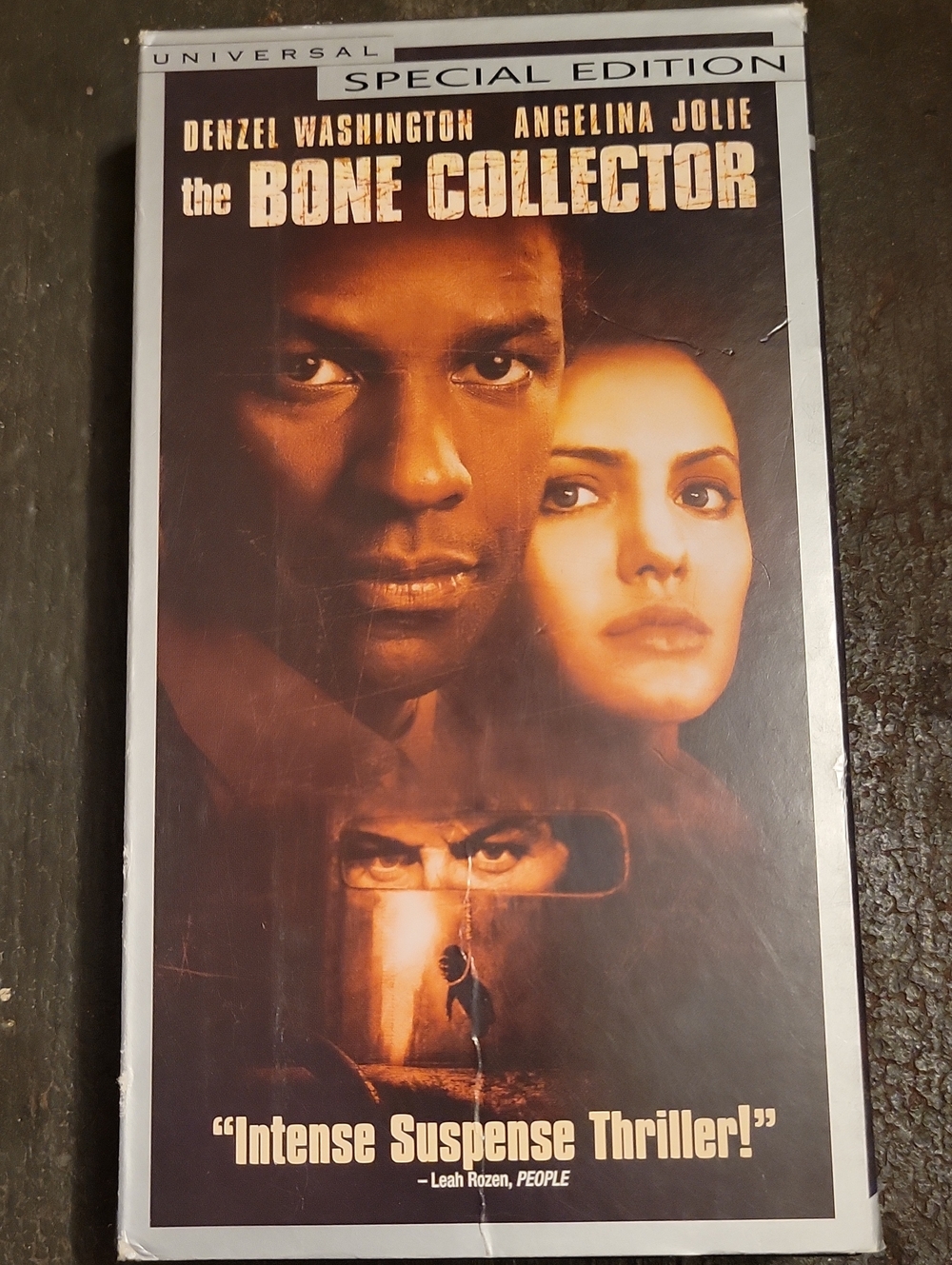Universal The Bone Collector VHS- Black, Brown, Orange